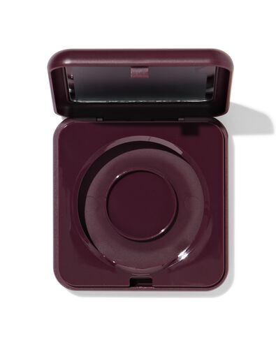 hervulbaar poederdoosje voor mattifying of bronzer poeder donkerrood - 11290408 - HEMA